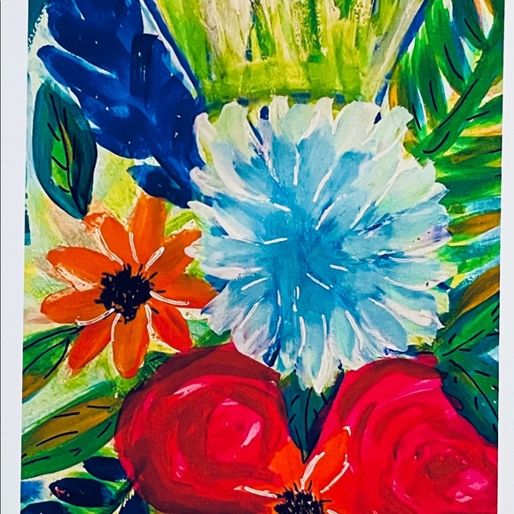 Set of 8 floral paintings - Picture 2 of 8